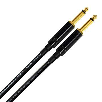 Audioblast HQ-1 Braid Guitar Patch Cable for Musicians