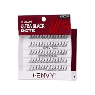 Kiss Envy Ultra Black Flare Long Lashes for All Occasions
