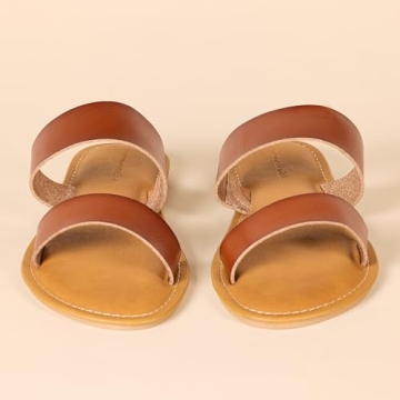 Amazon Essentials Two Band Slide Sandals for Women