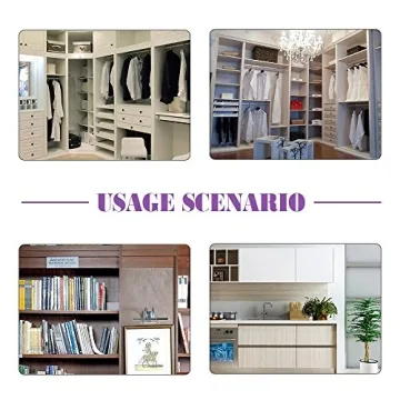 Swpeet 120Pcs Shelf Pins Kit - Versatile Shelf Support Pins