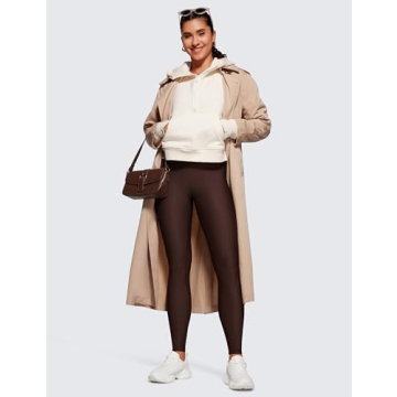 CRZ YOGA Women's Fleece Lined Leggings for Winter