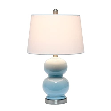 Elegant Blue Ceramic Bubble Lamp for All Home Styles