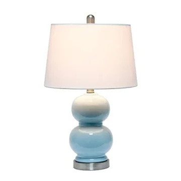 Elegant Blue Ceramic Bubble Lamp for All Home Styles