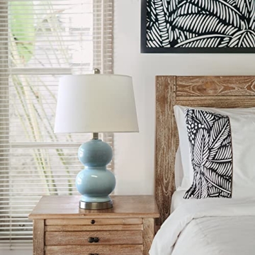 Elegant Blue Ceramic Bubble Lamp for All Home Styles