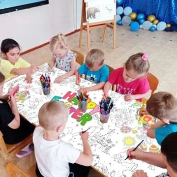 Creative Tbsone Easter Coloring Poster for Kids Activities