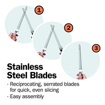 Hamilton Beach Electric Knife with Case for Slicing Meat and Bread