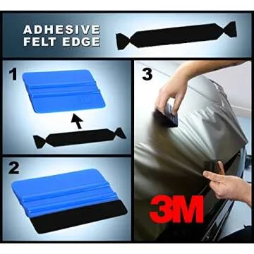 VViViD 3M Detailer Vinyl Car Wrap Tool-Kit (Basic Wrap Kit)