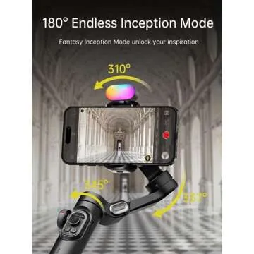Gimbal Stabilizer Smartphone iPhone Video: iPhone Stabilizer Gimbal Smartphone Foldable 3-Axis Handheld Portable Android Gimbal TikTok YouTube Vlog Recording AOCHUAN Smart XE Series (Smart XE KIT)