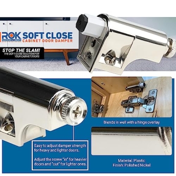 Premium Soft Close Damper Pack for Quiet Cabinets
