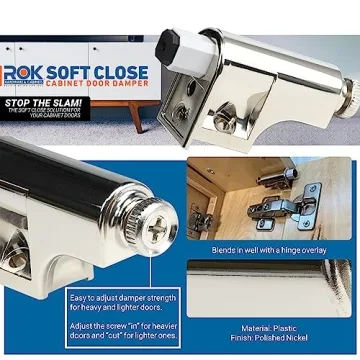 Premium Soft Close Damper Pack for Quiet Cabinets