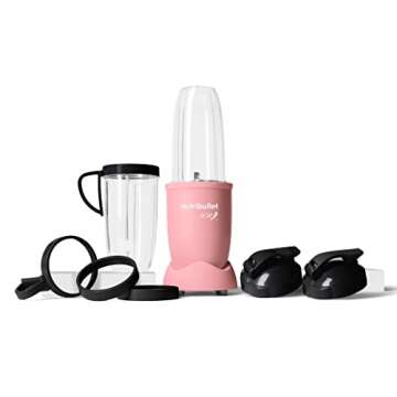 nutribullet Pro BCRF Exclusive, 12pc. Matte Pink