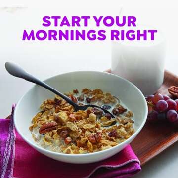 Great Grains Raisins Dates and Pecans Breakfast Cereal, Raisin Cereal with Sweet Dates and Granola C...