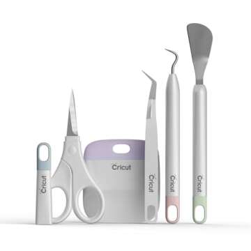 Cricut Essentials Bundle for Cricut Machine with Vinyl Tools