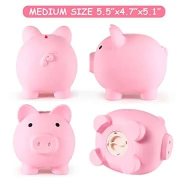 My First Piggy Bank - Unbreakable Money Bank for Kids