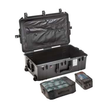 Pelican Air 1535 Travel Case - Carry On Luggage (Black)