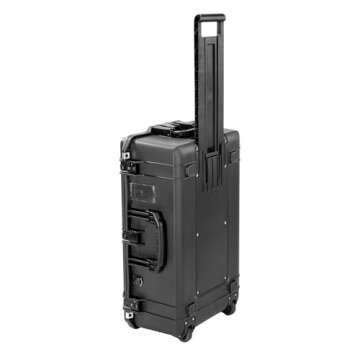 Pelican Air 1535 Travel Case - Carry On Luggage (Black)