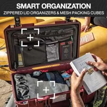 Pelican Air 1535 Travel Case - Carry On Luggage (Black)