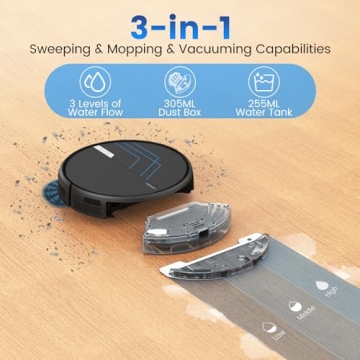 AIRROBO P30 Robot Vacuum & Mop with 3000Pa Suction
