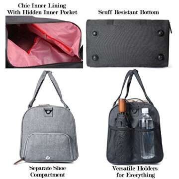 All Soul Great Duffel Gym Bag | Inspirational, Durable & Versatile