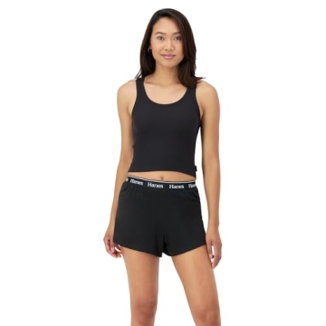 Hanes Women's Comfywear Rib Tank and Sleep Shorts Set