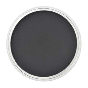 PanPastel Artist Pastels by GOLDEN, Black, 2.44” / 62mm Pan Diameter, Professional Artist Pastels,...