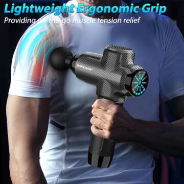 DARKIRON 10-Speed Muscle Massage Gun for Athletes