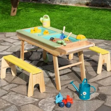 Giant Bean 3 in 1 Kids Picnic Table for Indoor Outdoor Fun