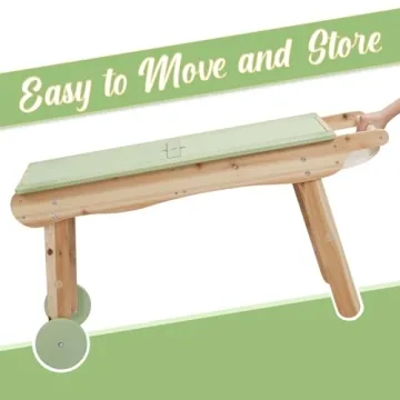 Giant Bean 3 in 1 Kids Picnic Table for Indoor Outdoor Fun