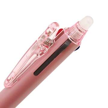 Pilot Erasable Ballpoint Pen, Pearl Pink, 0.38mm (LKFBS60UF-PP)