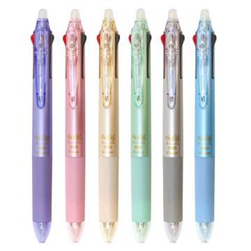 Pilot Erasable Ballpoint Pen, Pearl Pink, 0.38mm (LKFBS60UF-PP)