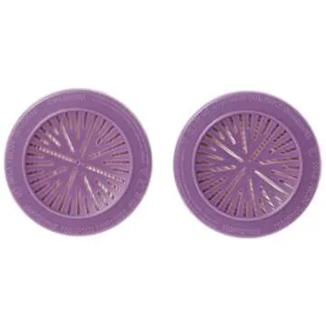 North 7580P100 Particulate Cartridges (2-pack) for Ultimate Safety