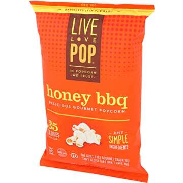 Live Love Pop, Popcorn Honey Barbecue, 4.4 oz