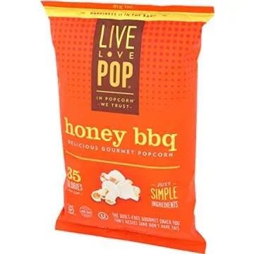 Live Love Pop, Popcorn Honey Barbecue, 4.4 oz