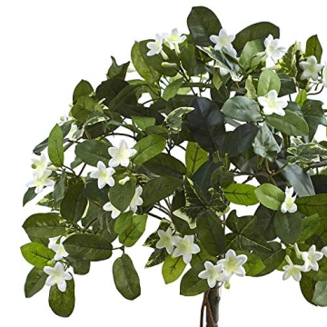 Stunning Nearly Natural 3ft Stephanotis Flower Topiary