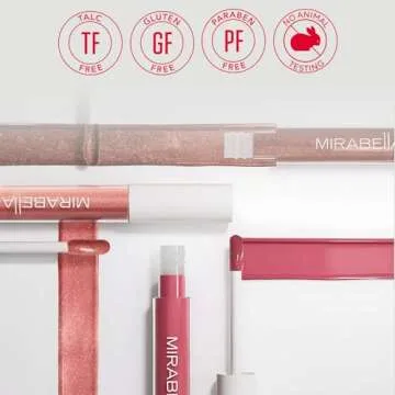 Mirabella Luxe Matte Lip Gloss for All-Day Wear and Comfort