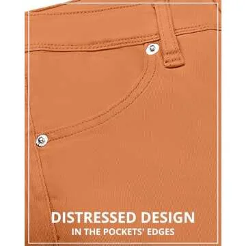 GRAPENT 70s Clothes for Women's Baggy Jeans Women's High Waisted Wide Leg Pants Womens High Waisted Jeans for Women Stretch Bootcut Western Womens Jeans Size 10 Color Burnt Orange Size 8 Size 10