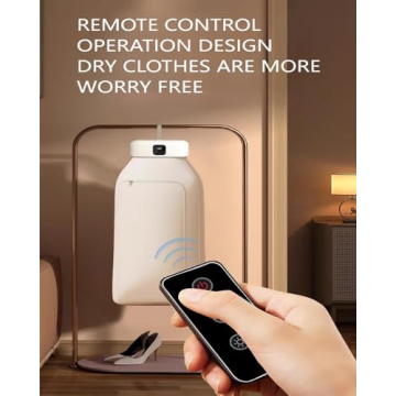 Compact Portable Clothes Dryer for Easy Small Space Use