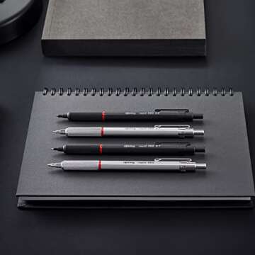 rOtring Rapid Pro Mechanical Pencil 0.5 mm Sleek Design