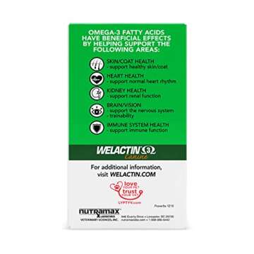 Nutramax Welactin Canine Soft Gel - 120 ct