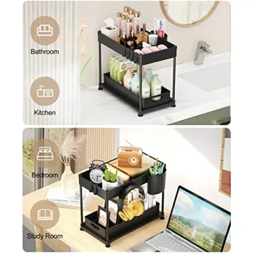 MERRYBOX Under Sink Organizer - Maximize Your Space Efficiently