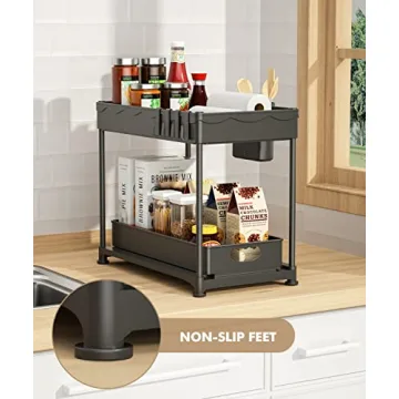 MERRYBOX Under Sink Organizer - Maximize Your Space Efficiently