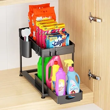 MERRYBOX Under Sink Organizer - Maximize Your Space Efficiently