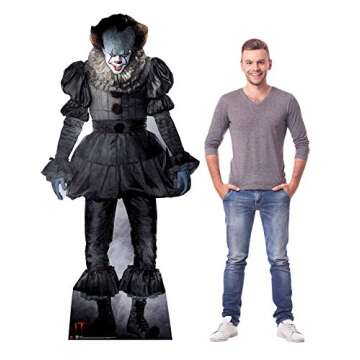 Cardboard People Pennywise The Dancing Clown Life Size Cardboard Cutout Standup - It (2017 Film)