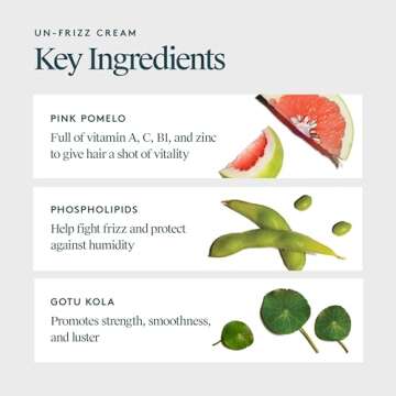 Virtue Un-Frizz Leave-In Hair Treatment for Curly Hair and Frizz Control, Sulfate Free, Safe for All...