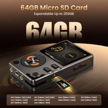 HIFI WALKER H2 HiFi MP3 Player with Bluetooth 5.2