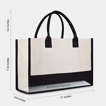 TOPDesign Mrs 2025 Canvas Tote Bag - Perfect Gift for Brides and Bridesmaids