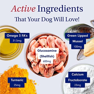 Joint Care Chews for Dogs - Boost Mobility with Glucosamine