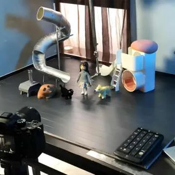 Kihomi Stop Motion Animation Winder Rig with Dual Rails