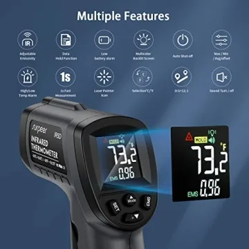 Infrared Food Thermometer Gun for Perfect Cooking