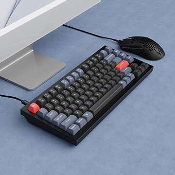 Keychron Q1 Wired Custom Mechanical Keyboard - 75% Layout
